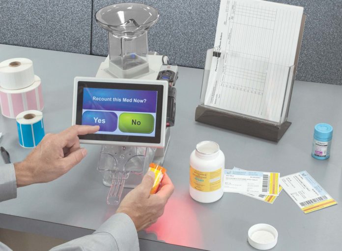 Long trusted as a verification-and-counting device for daily Rx filling, the KL1Plus has a new electronic C-II log.