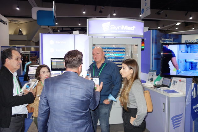 National Community Pharmacists Association 2019 Conference and Trade Show Exhibits Attendees at the Synergy Medical exhibit.
