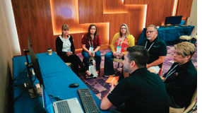 Customers were excited to have the chance to not only meet with peers to trade ideas, but with SoftWriters staff as well to see how the system can best support pharmacy going forward.